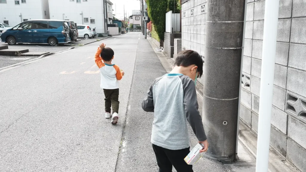 歩き撮影