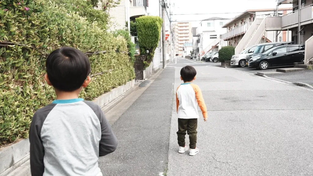 歩き姿